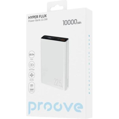 Proove Hyper Flux 10000mAh 22.5W White (PBH120120002)