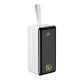 REMAX Chinen Series 22.5W PD+QC Multi-compatible Fast Charging Power Bank with LED Light 80000mAh White RPP-291