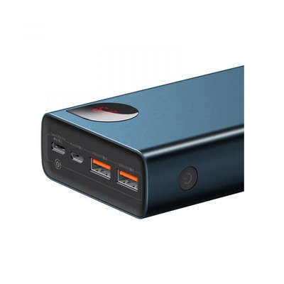 Baseus Adaman Metal Digital Display Quick Charge Power Bank 65W 20000mAh Blue (PPIMDA-D03)
