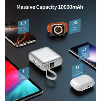 Choetech B832 10000mAh 35W Silver (B832-GY)