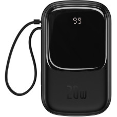 Baseus Qpow Digital Display Quick Charging Power Bank 20W 20000mAh Black (PPQD-H01)