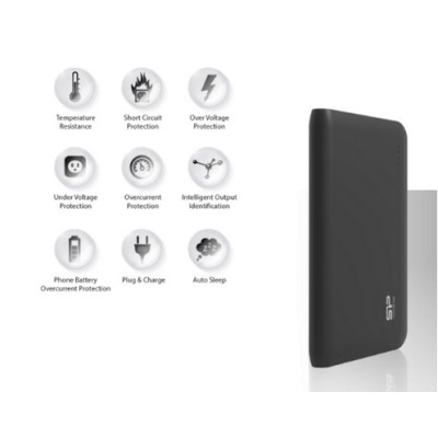 Silicon Power S200 20000mAh Black (SP20KMAPBK200P0K)