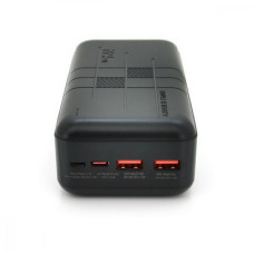 XO Power Bank PR189 2USB+Type-C QC&PD3.0 22.5W 30000mAh Black