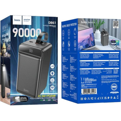 Hoco DB61 Jade 90000mAh 22.5W Black