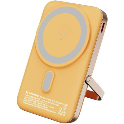 ColorWay 10000mAh 22.5W MagSafe Amber (CW-PB100LPA2Y-WPDD)