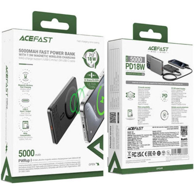 Acefast M8 5000mAh Black