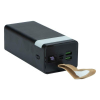 XO Power Bank PR130 2USB+Type-C QC & PD3.0 22.5W 40000mAh Black