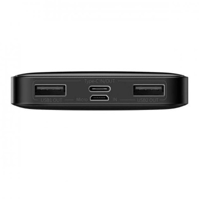 Baseus Bipow Digital Display 10000mAh 15W Black (PPDML-I01)