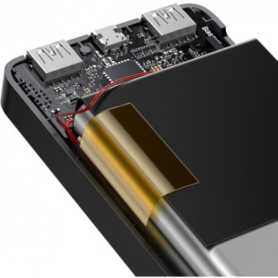 Baseus Bipow Digital Display Powerbank 15W 30000mAh Black (PPDML-K01)