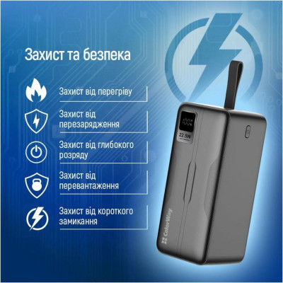 ColorWay Digital Display 50000mAh Black (CW-PB500LPC5BK-PDD)