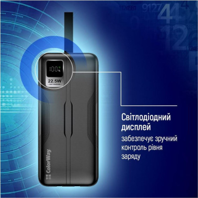 ColorWay Digital Display 50000mAh Black (CW-PB500LPC5BK-PDD)