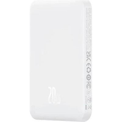 Baseus Magnetic Mini 5000mAh 20W White (P10022107223-00)