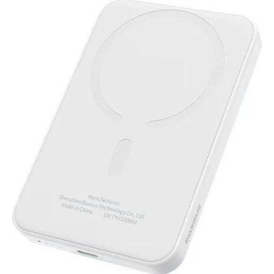 Baseus Magnetic Mini 5000mAh 20W White (P10022107223-00)