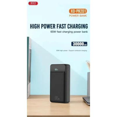 XO PR201 65W 30000mAh Black