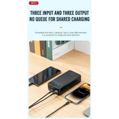 XO PR201 65W 30000mAh Black