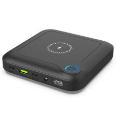 PowerPlant 24000mAh PD/60W DC 12-24V 9 connectors QC/3.0 USB-C*2 USB-A Wireless (PB930463)
