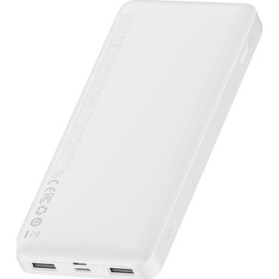 Baseus Mini JA Fast Charge 3A 30000 mAh White (PPJAN-C02)