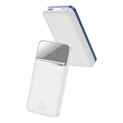 Baseus Magnetic Wireless Fast Charging 20W 10000mAh White (PPCX010102)