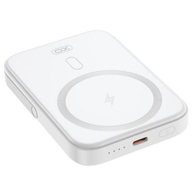 XO PR242 Magnetic 15W+Type-C PD20W 5000mAh White
