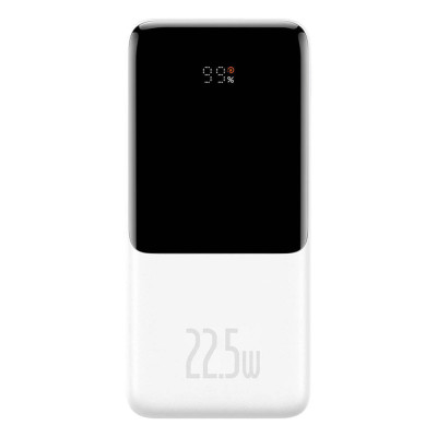Baseus Elf Digital Display 10000mAh 22.5W White (PPJL010002)