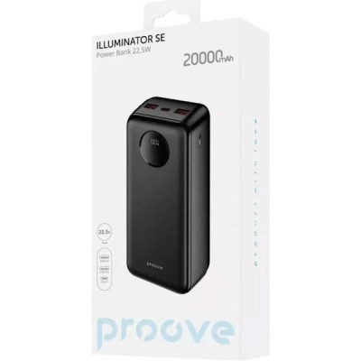 Proove Illuminator 2 20000mAh Black (PBIP20212201)