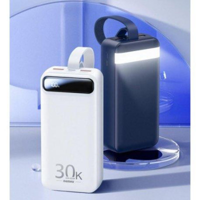 REMAX Bole Series 20W+22.5W PD+QC Fast Charging Power Bank 30000mAh White (RPP-522)