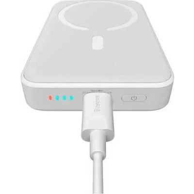 Baseus Magnetic Mini Wireless Fast Charge Overseas Edition 20W 10000 mAh White (PPCX070002)