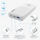 Rivacase RIVAPOWER VA2571 20000mAh QC/PD 18W White