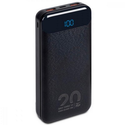 Rivacase Rivapower VA2580 QC3.0, PD3.0 20W 20000mAh Black