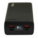 Vinga 30000 mAh QC3.0+PD 3 ports LCD metal (VPB3QPALD)