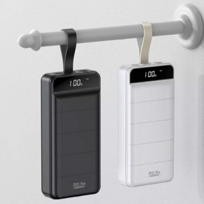 REMAX Leader Series 22.5W Multi-compatible Fast Charging Power Bank 30000mah RPP-183 Black