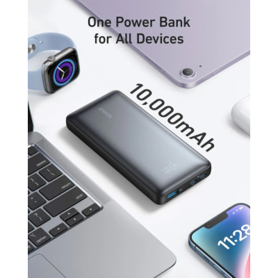 Anker 533 PowerCore 10000mAh 25W Black (A1249G11)