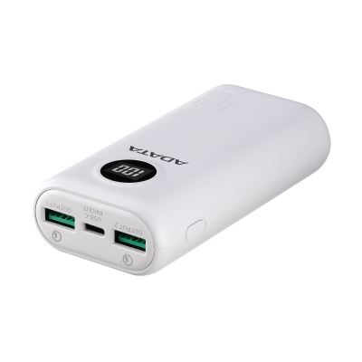 Adata Powerbank P10000QCD 10000mAh QC/PD White (AP10000QCD-DGT-CWH)
