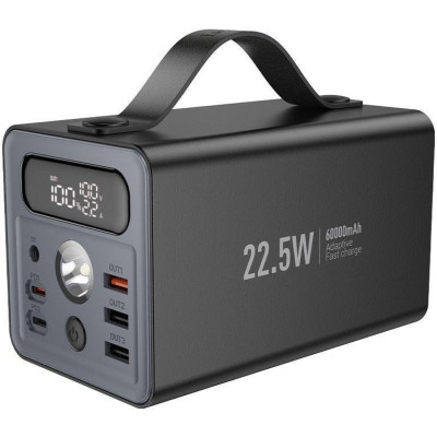 Hoco Distant J138 60000mAh 22.5W Black