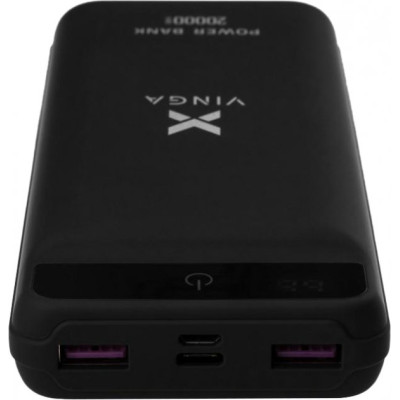Vinga 20000 mAh Black (VPB2QLSBK)