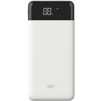 Silicon Power GS28 20000mAh Input 5V/2A Micro-USB/Type-C Output 2*USB-A White (SP20KMAPBKGS280W)