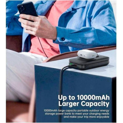 Choetech B750 10000mAh Qi-2 Black (B750-CCBK) Choetech B750 10000mAh Qi-2 Black (B750-CCBK)