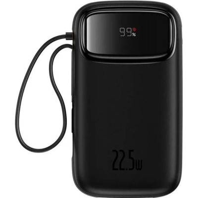 Baseus QPow2 20000mAh 22.5W Dual-Cable Black (P10055002113-00)