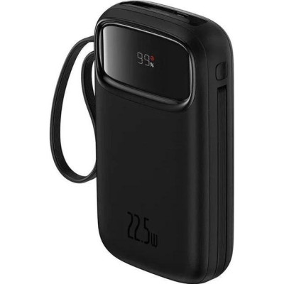 Baseus QPow2 20000mAh 22.5W Dual-Cable Black (P10055002113-00)
