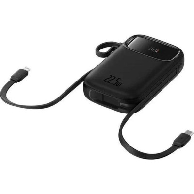 Baseus QPow2 20000mAh 22.5W Dual-Cable Black (P10055002113-00)