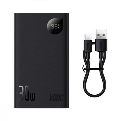 Baseus Adaman 2 Metal Digital Display 20000mAh 30W Black (PPAD050001, PPAD050101)