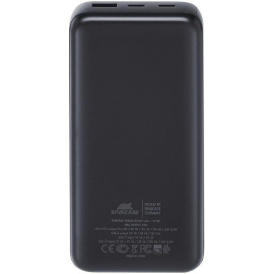 Rivacase Rivapower VA1082 20000mA 65W Black