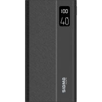 Sigma mobile X-power SI40A3QL 40000 mAh Type-C PD20W QC22,5W Black