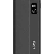 Sigma mobile X-power SI40A3QL 40000 mAh Type-C PD20W QC22,5W Black