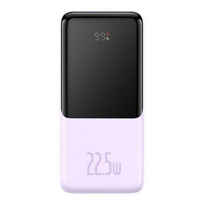 Baseus Elf Digital Display Fast Charge Power Bank 10000mAh 22.5W Purple (PPJL010005)