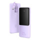 Baseus Elf Digital Display Fast Charge Power Bank 10000mAh 22.5W Purple (PPJL010005)