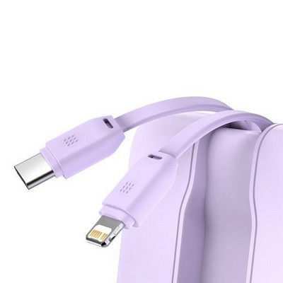 Baseus Elf Digital Display Fast Charge Power Bank 10000mAh 22.5W Purple (PPJL010005)