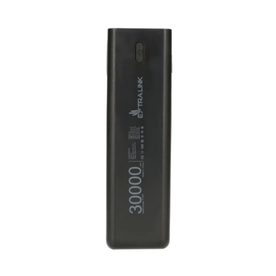 Powerbank Extralink EPB-093 30000mAh Preto Solar, USB-C (EPB-093)