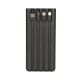 Powerbank Extralink EPB-093 30000mAh Preto Solar, USB-C (EPB-093)