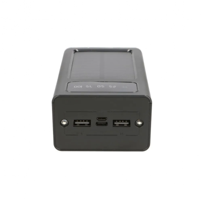 Powerbank Extralink EPB-093 30000mAh Preto Solar, USB-C (EPB-093)